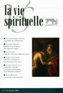 Vie Spirituelle (La) n° 762