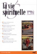 Vie Spirituelle (La) n° 763