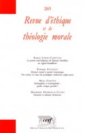 Revue d'éthique et de théologie morale 265