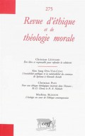 Revue d'éthique et de théologie morale 275