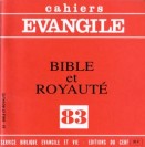 CE-83. Bible et royauté