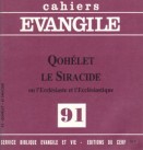 CE-91. Qohéleth – Le Siracide