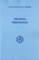 SC 324 Oraisons méditatives