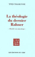 Le Théologie du dernier Rahner - CF 187