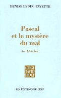 Pascal et le mystère du mal - CF 198