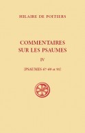 SC 605 Commentaire sur les Psaumes, t. IV