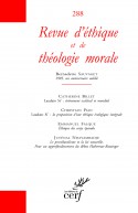 Revue d'éthique et de théologie morale 288