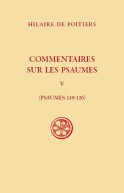 SC 625 Commentaires sur les Psaumes, tome V