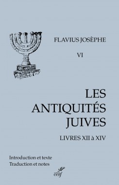 Les Antiquités juives, livres XII-XIV