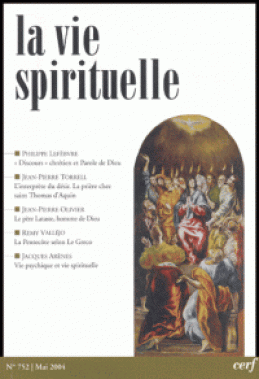 Vie Spirituelle n° 752 (La)