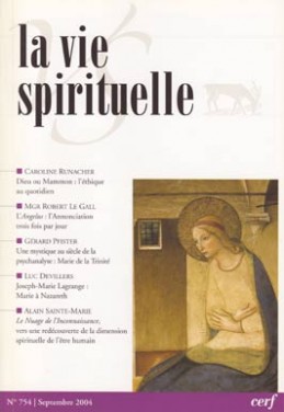 Vie Spirituelle n° 754 (La)