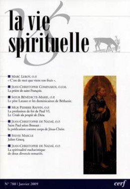 Vie Spirituelle n° 780 (La)