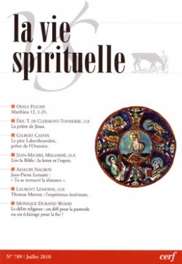 Vie Spirituelle n° 789 (La)