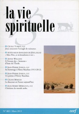 Vie Spirituelle n° 805 (La)