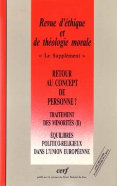 Revue d'éthique et de théologie morale 195