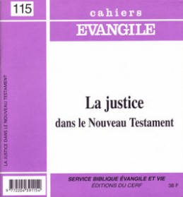 CE-115. La justice dans le Nouveau Testament