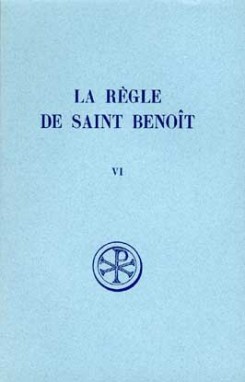 SC 186 La Règle de saint Benoît, VI