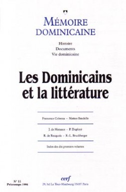 Les Dominicains et la littérature
