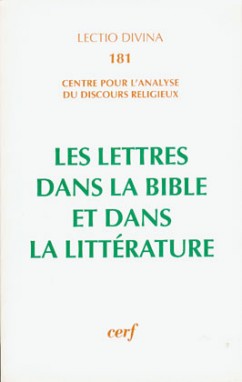 Les Lettres dans la Bible et dans la littérature