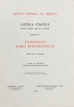 Expositio libri Posteriorum T2