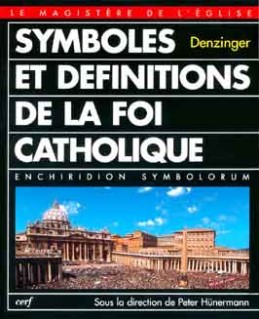 Symboles et définitions de la foi catholique