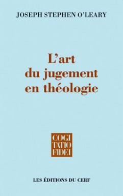 L'Art du jugement en théologie - CF 278