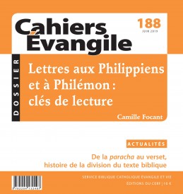CE-188. Lettres aux Philippiens et à Philémon : clés de lecture