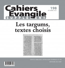 SCE-198 Les targums, textes choisis