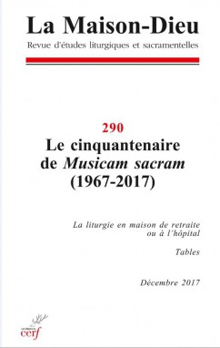Maison-Dieu 290 - Le cinquantenaire de Musicam Sacram