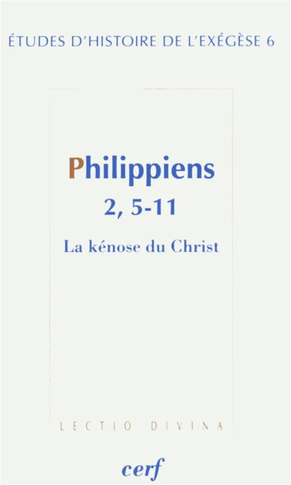 LD 263 - Philippiens 2, 5-11