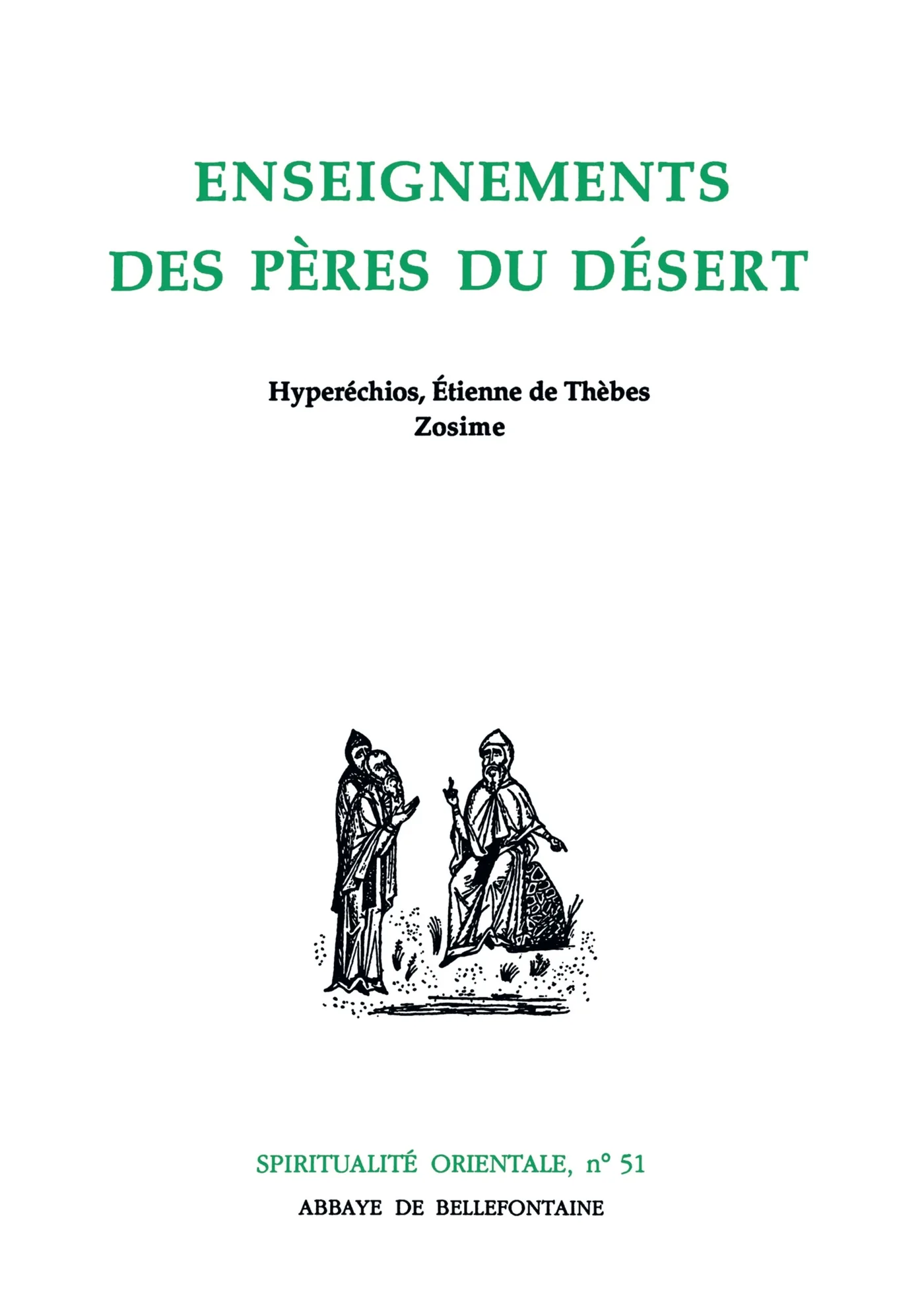 Enseignements des Pères du Désert