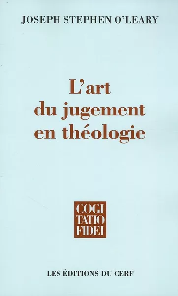 L'Art du jugement en théologie - CF 278