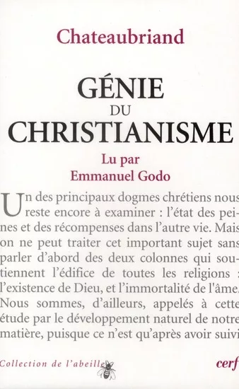 Chateaubriand : « Génie du Christianisme »