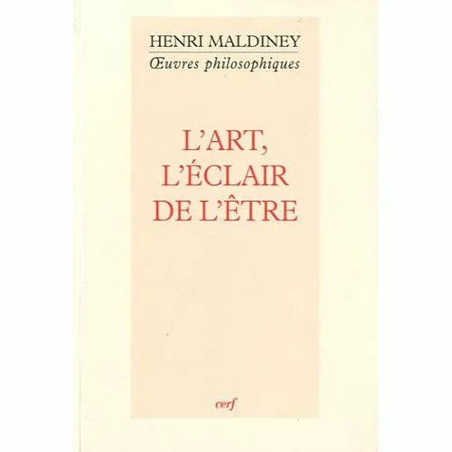 L'Art, l'éclair de l'être - Éditions du Cerf